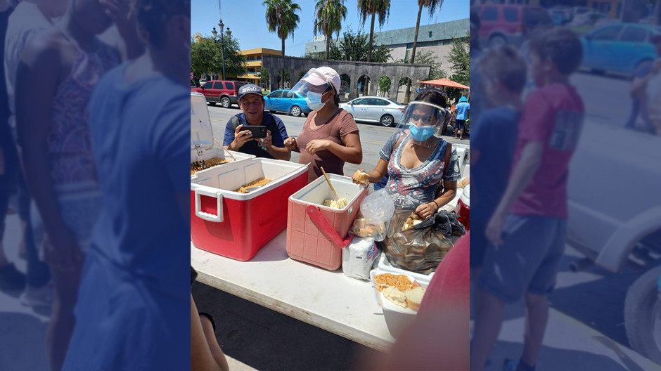 Comedor comunitario pide donativos para ayudar a campamento migrante