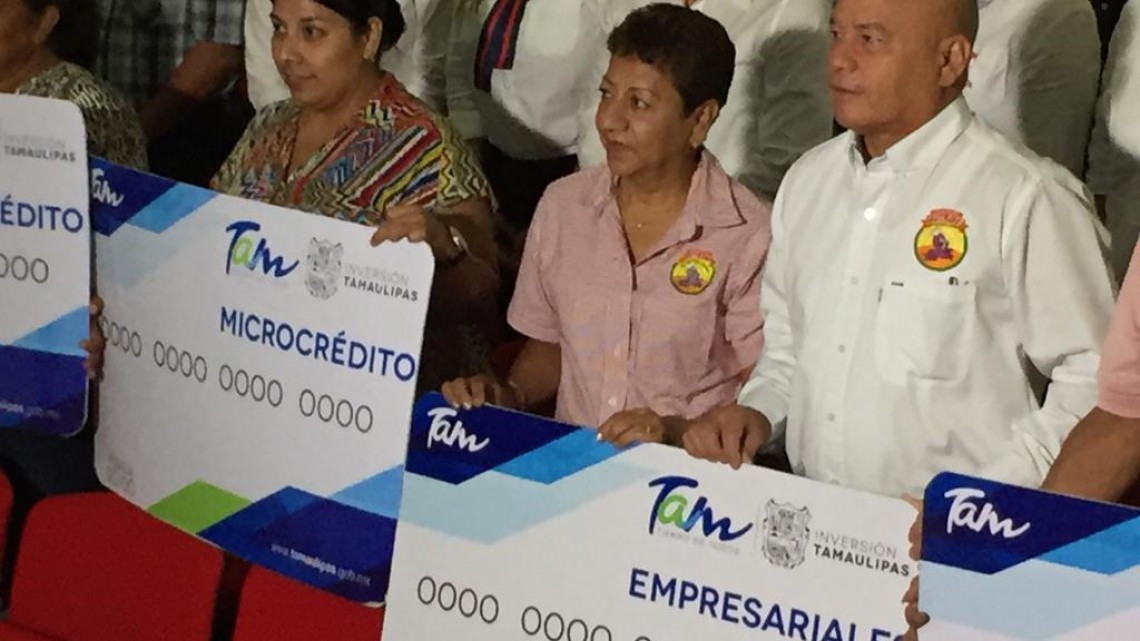 Se entregan micro créditos a emprendedores del sur de Tamaulipas
