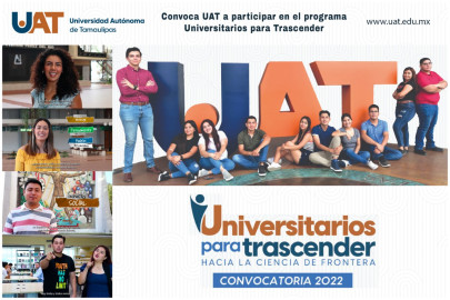 Convoca UAT a participar en el programa Universitarios para Trascender