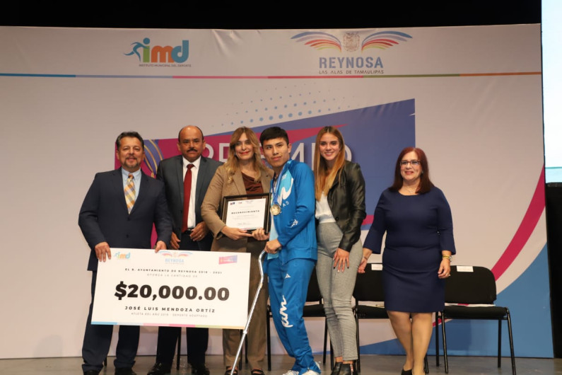 Destaca Alcaldesa de Reynosa a representantes del Deporte Adaptado