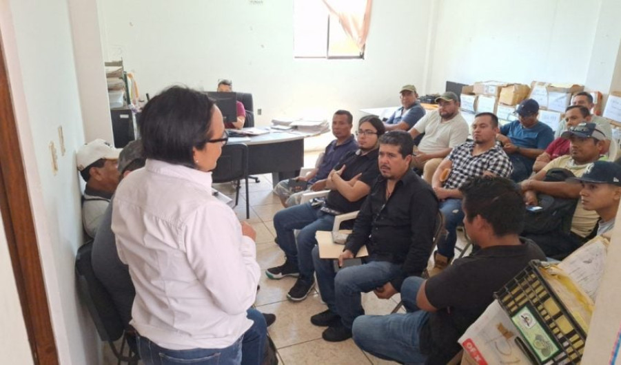 Realizan jornada de reclutamiento de Techint en el SNE Altamira