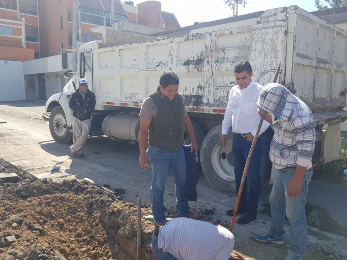 Por concluir rehabilitación de drenaje sanitario en Río Purificación