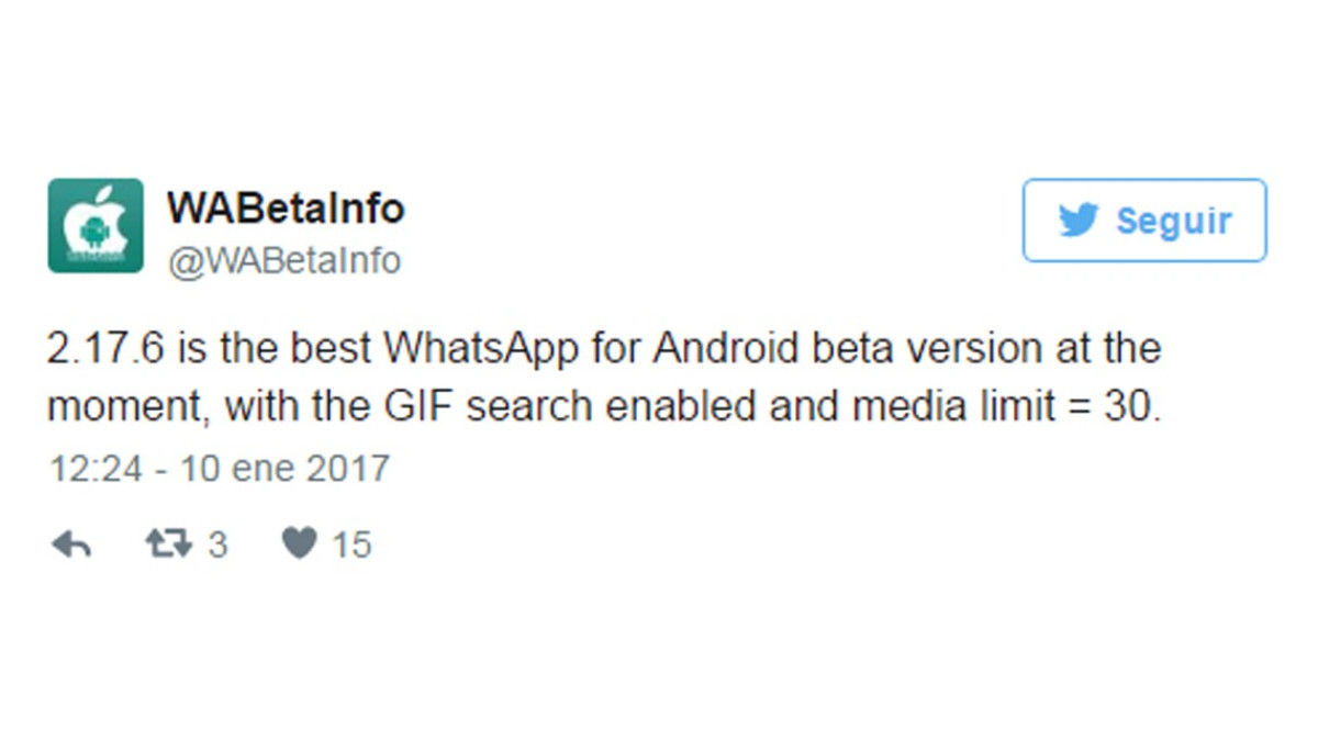 Ahora WhatsApp permite enviar hasta 30 fotos con su nueva actualización