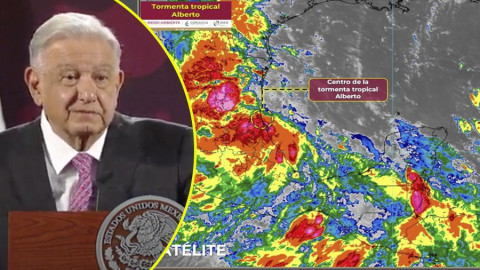 ‘Alberto’ ha dejado mucha agua, inundaciones y víctimas indirectas en NL: AMLO