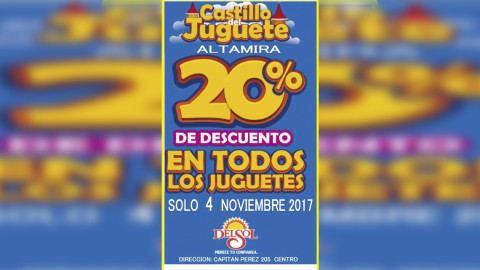 Invitan al Castillo del Juguete en Altamira