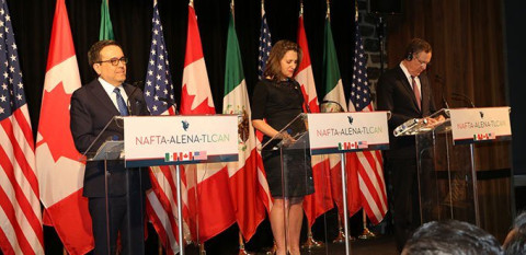Anuncian nueva reunión ministerial del TLCAN el 7 de mayo