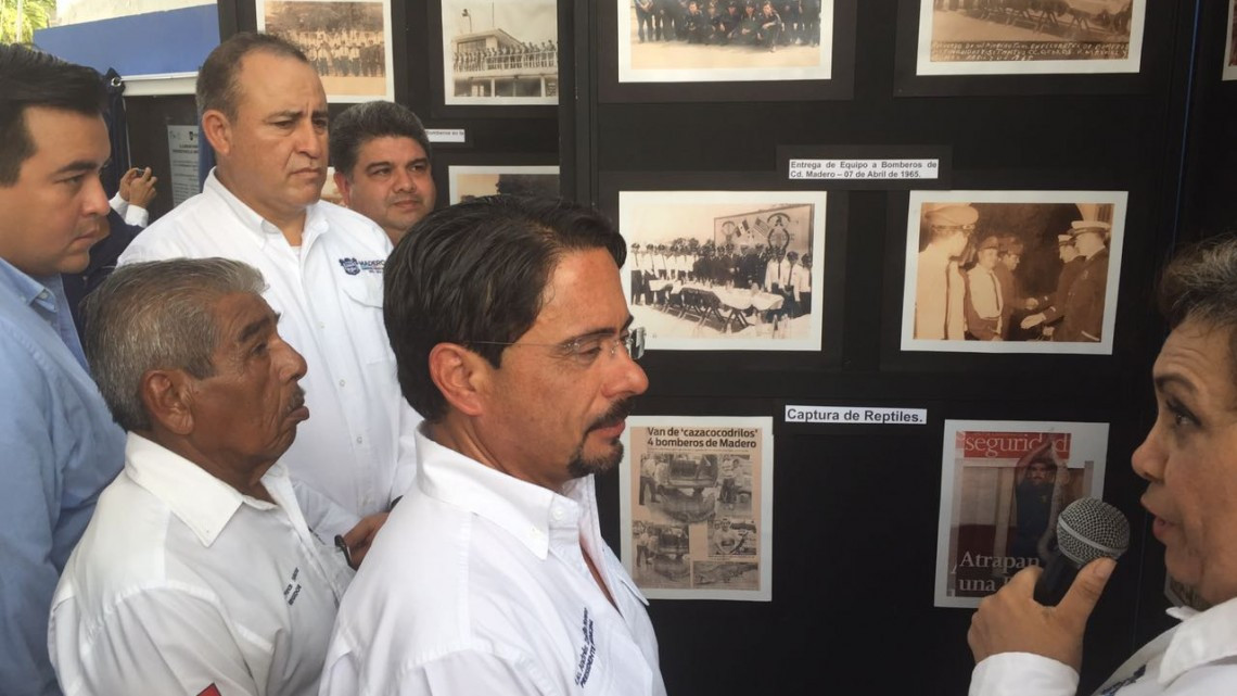 Celebran el día del bombero en Ciudad Madero