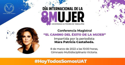 Realizará UAT conferencia en el Día Internacional de la Mujer 