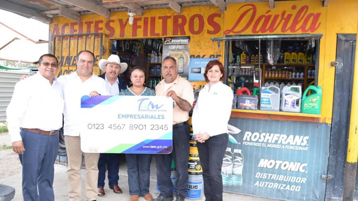 Tamaulipas otorga financiamiento por 18 mdp a emprendedores