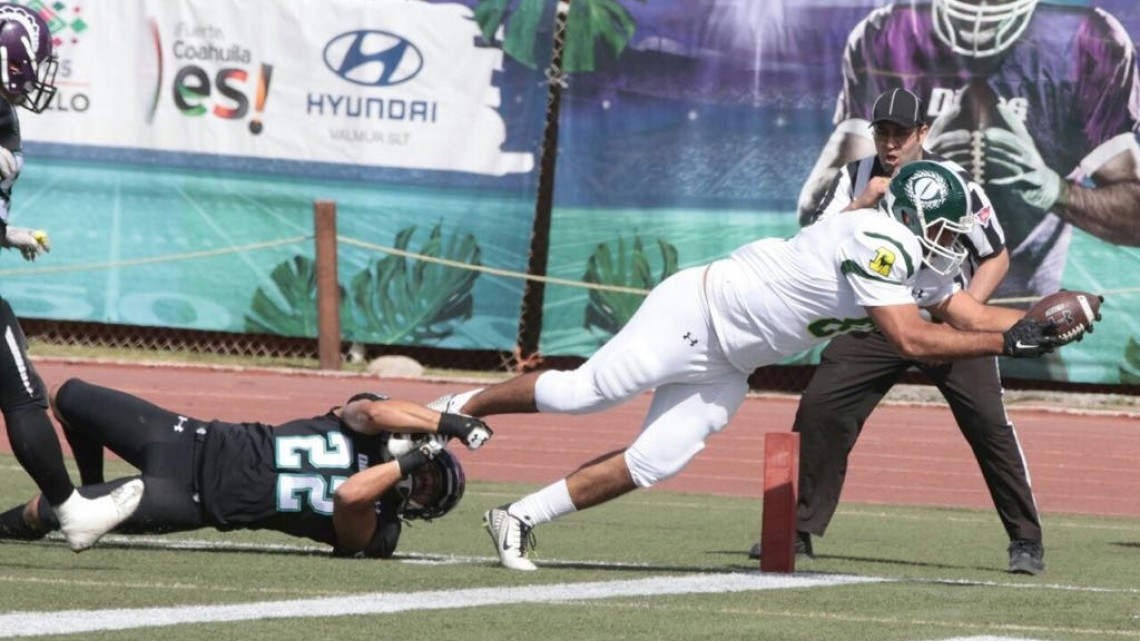 Raptors vence 21-6 a Dinos y logra boleto al Tazón México III