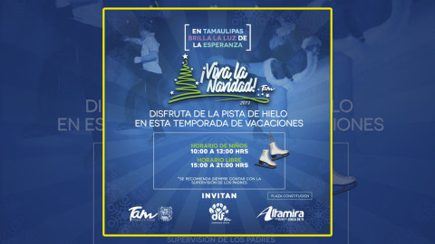 Ayuntamiento invita a pista de hielo