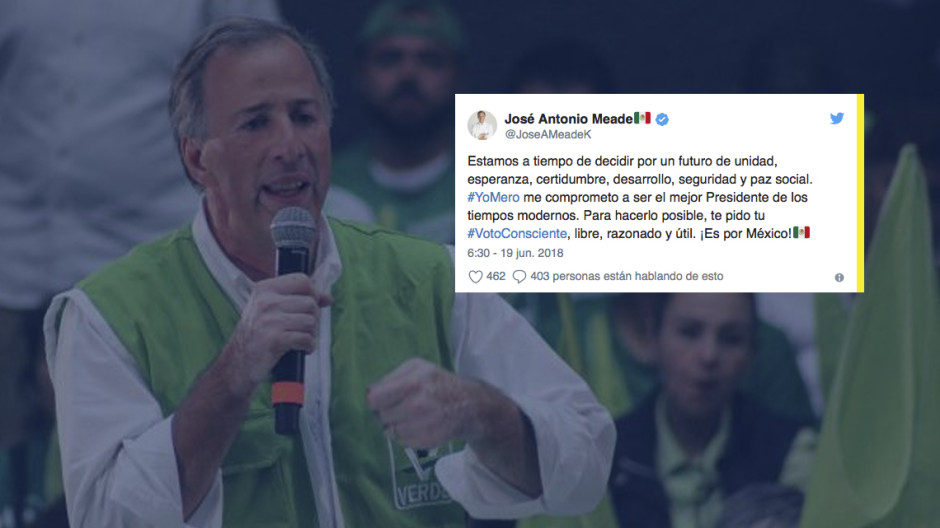 Me comprometo a ser el mejor presidente: Meade