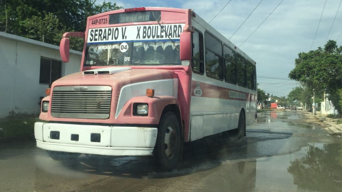 Gran foco de infección por aguas negras en Altamira