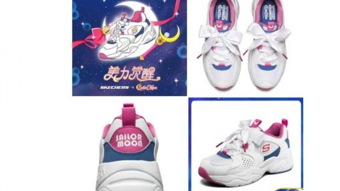 Skechers lanza línea inspirada en Sailor Moon