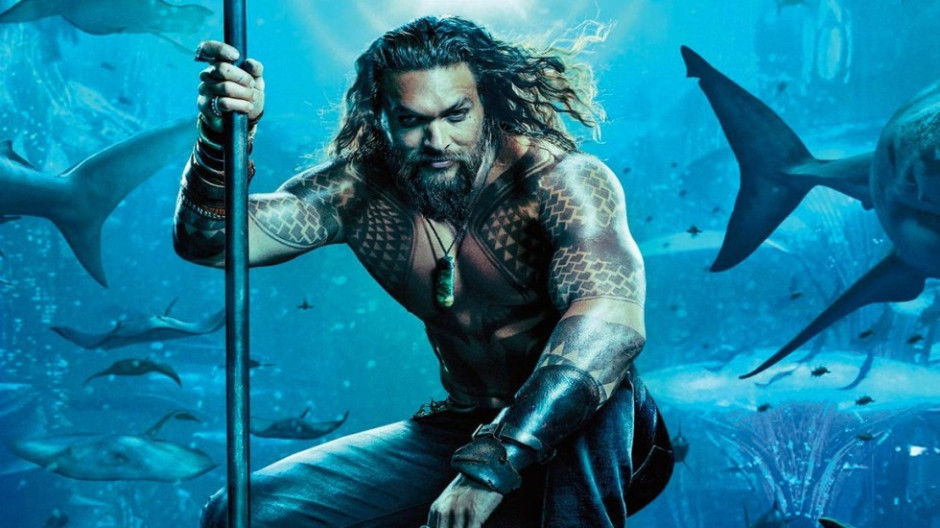“Aquaman” en la cima de la taquilla del fin de semana