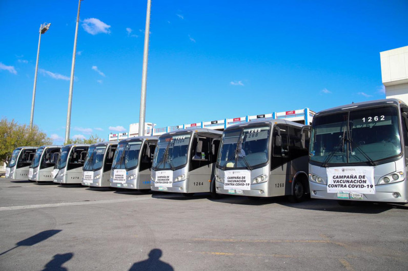 Responden más de 3 mil maestro a la campaña de vacunación, que impulsa el R. Ayuntamiento de Reynosa