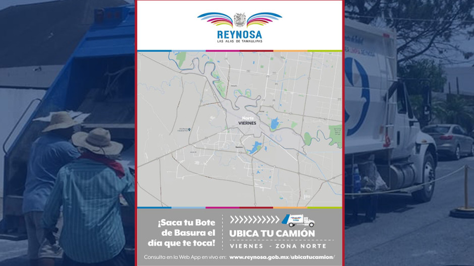 Este día pasa el camión de la basura en el sector Norte