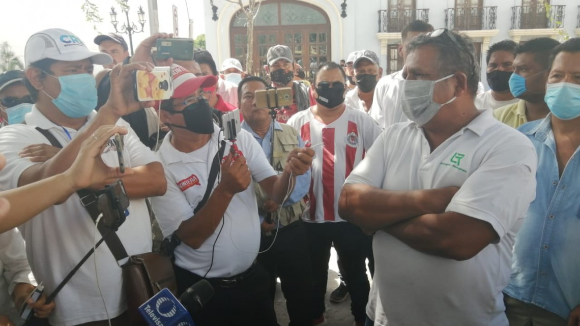 No quitaremos los bloqueos hasta que no se vaya el grupo GOPES de Matamoros:Taxistas