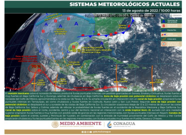 Vigente 50% de probabilidad de lluvias para Reynosa 