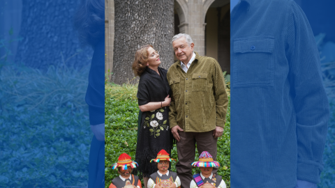 AMLO brinda mensaje navideño en video