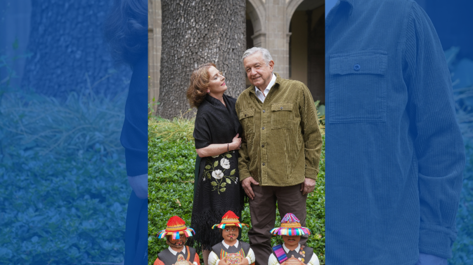 AMLO brinda mensaje navideño en video