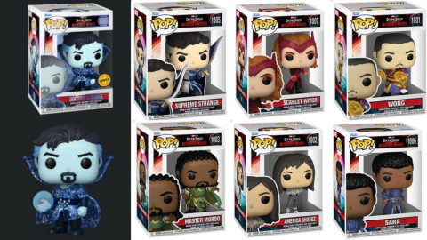 Funko revela nuevos personajes de ‘Doctor Strange 2’ con figuras de su colección 