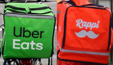 Rappi y Uber Eats lideran demanda de entrega de comida