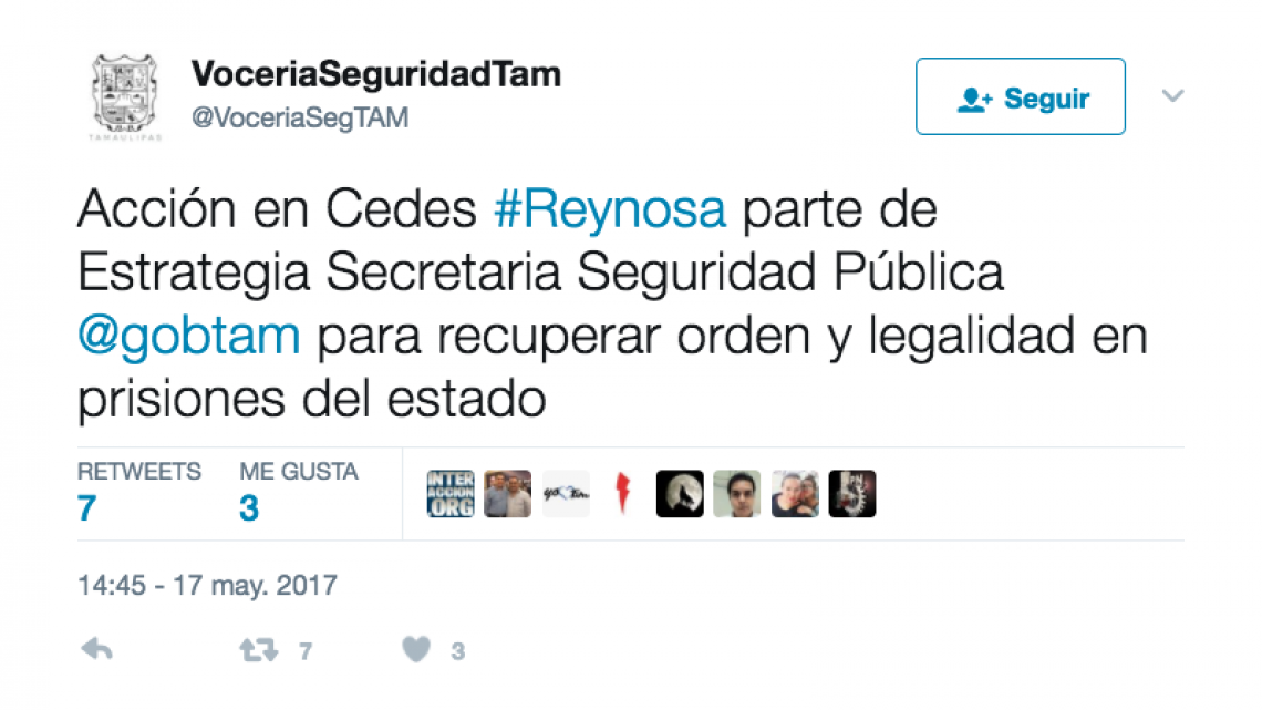 Destruyen puestos comerciales dentro del penal de Reynosa