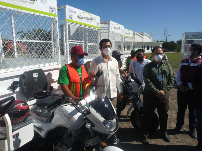 Se entrega equipo a 4 dependencias municipales de Matamoros