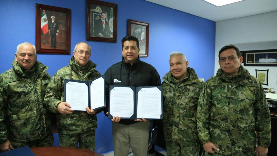 Realiza FGCV donación de terrenos para construcción de base naval