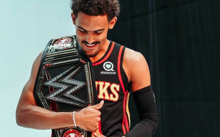 WWE hace ‘campeón’ a Trae Young, estrella de la NBA