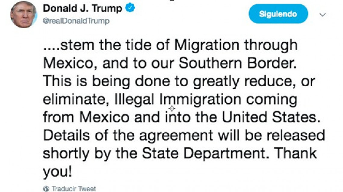 Trump suspende aranceles, EU y México logran acuerdo 