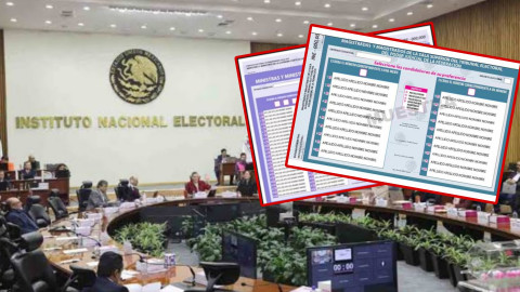 Comisión del INE aprueba boletas para eleccion judicial 2025
