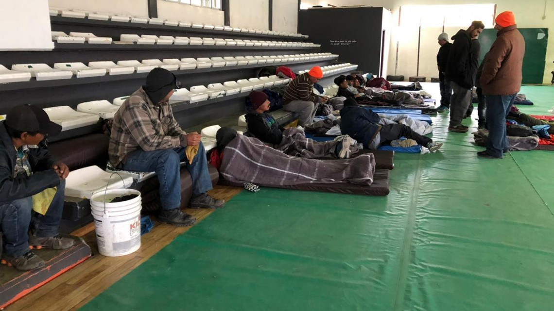 Atienden en albergue municipal a 36 personas por bajas temperaturas