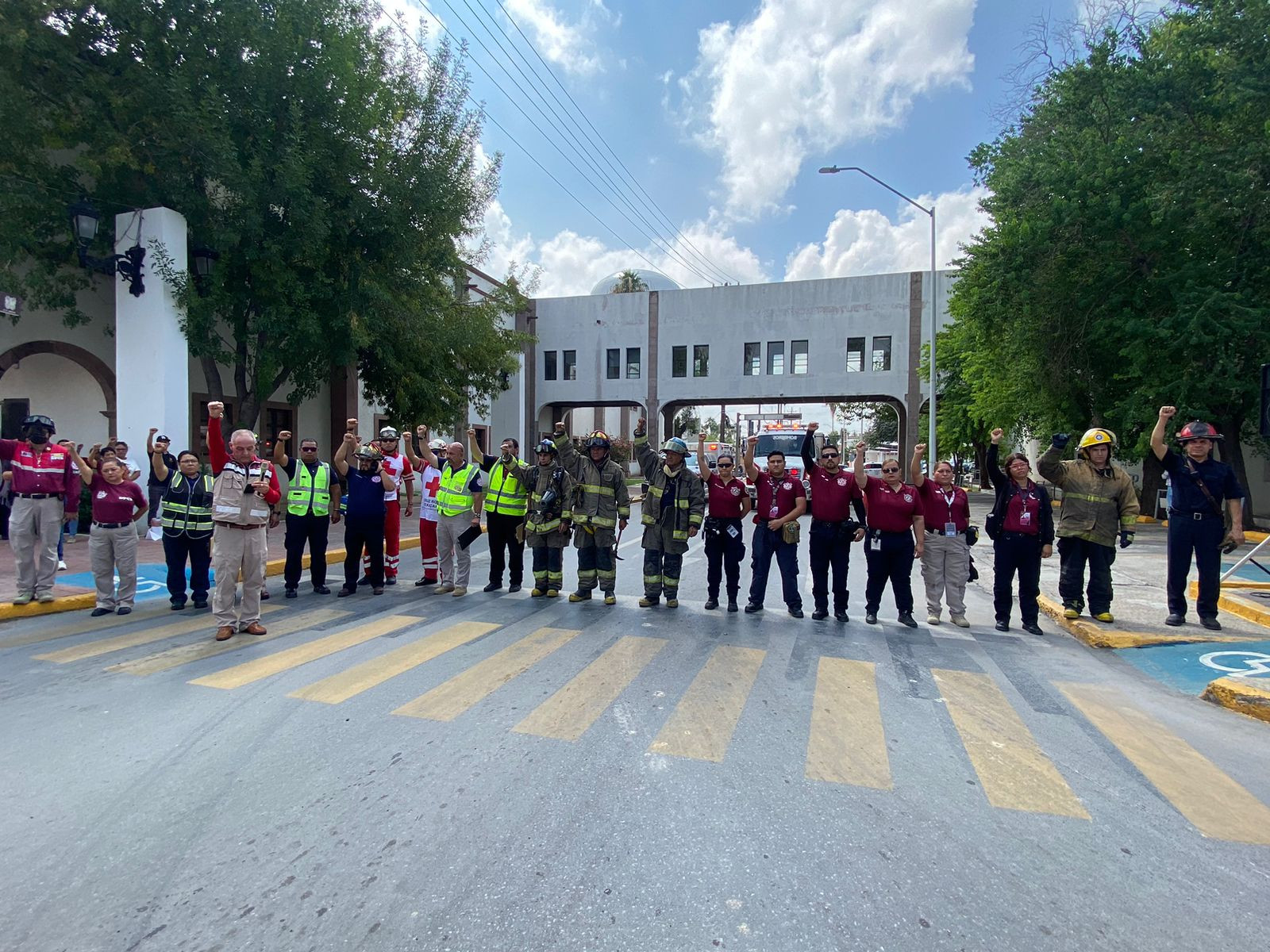 Se suma Nuevo Laredo a Simulacro Nacional