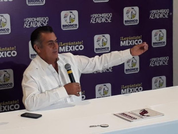 Presenta “El Bronco” su proyecto presidencial