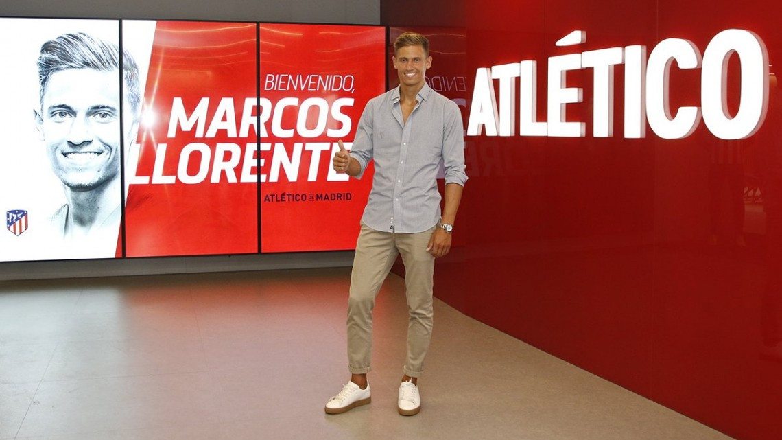 Marcos Llorente nuevo jugador del Atlético de Madrid