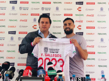 Necaxa anuncia la renovación de Felipe Gallegos hasta 2023