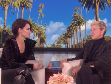Pénelope Cruz le da clases de español a Ellen