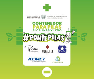 Instalan centros de acopio para recolección de pilas alcalinas y de litio