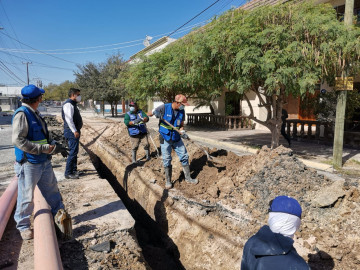 Sustituye la COMAPA Reynosa la línea de drenaje en la Rodríguez 