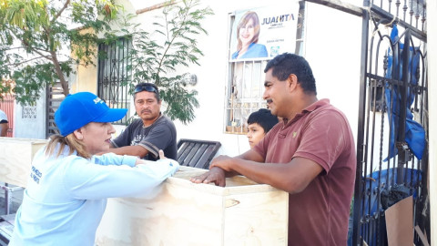 Gestionar recurso para más y mejores obras será prioridad de Juanita Sánchez