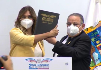 Presenta Maki Segundo Informe de Gobierno