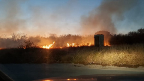 Se incendian 8 pastizales en menos de un día