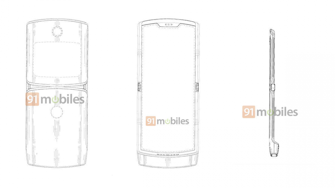 Filtran imágenes del Moto Razr 2019