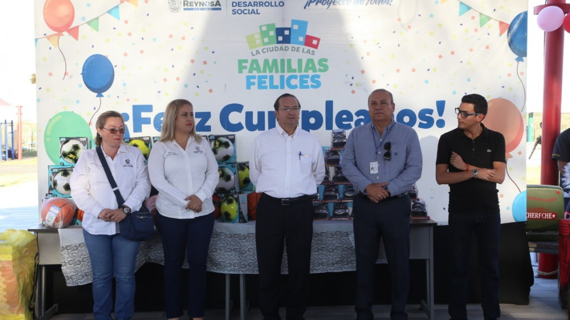 Festejó Gobierno Municipal a 155 niños en Cumpleaños del Mes