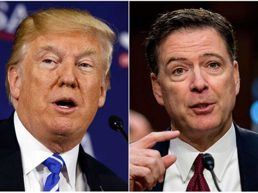 Trump "moralmente" incapacitado para su puesto: Comey