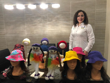 Pandemia no frena donación de cabello para gorritos oncológicos