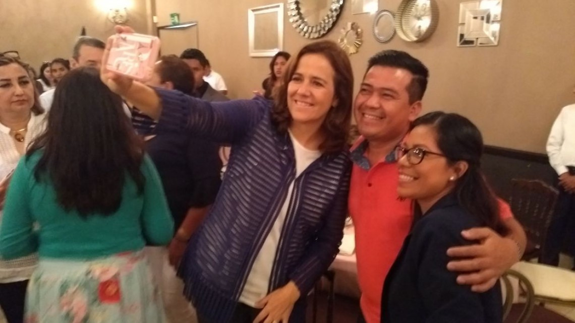 Margarita Zavala reconoce que Tamaulipas siga de pie ante la inseguridad