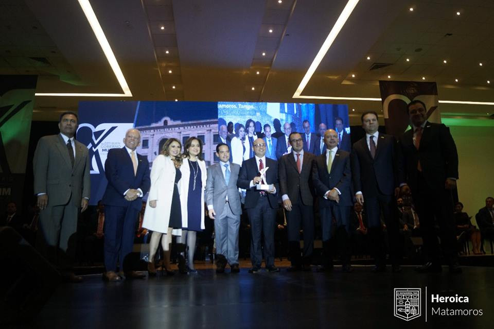 Recibe Matamoros premio a Mejor Gestión Integral del Estado